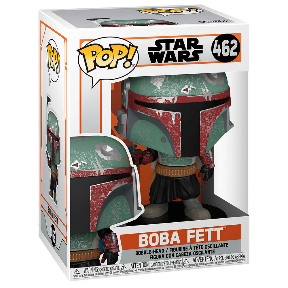 Star Wars The Mandalorian POP! TV figurină vinyl Boba Fett 9 cm poza produsului