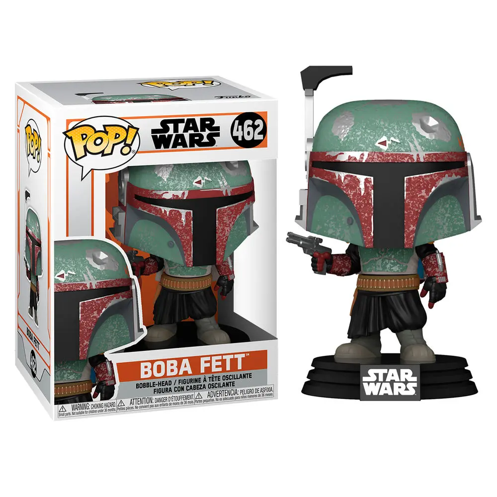 Star Wars The Mandalorian POP! TV figurină vinyl Boba Fett 9 cm poza produsului