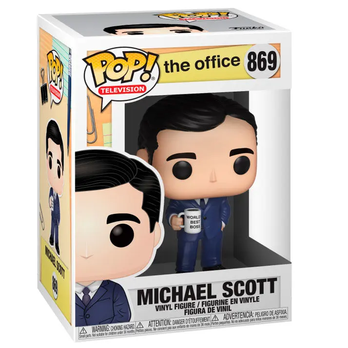 The Office US POP! TV Vinyl Figure Michael Scott 9 cm Figurina Vinil poza produsului