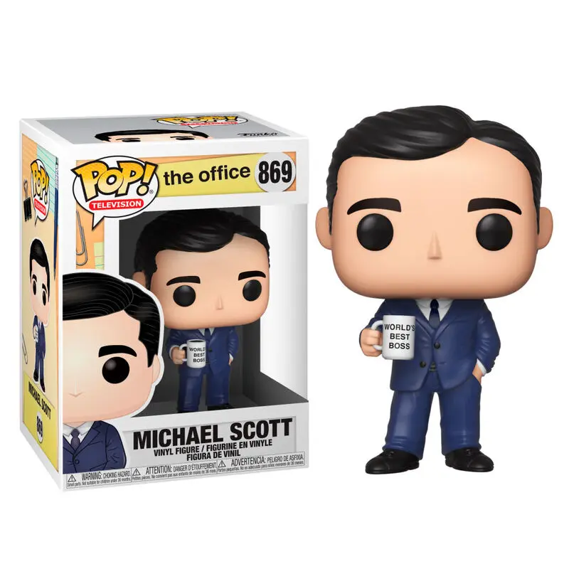 The Office US POP! TV Vinyl Figure Michael Scott 9 cm Figurina Vinil poza produsului