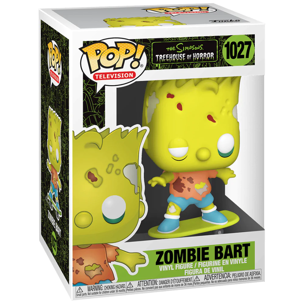 Simpsons POP! Animation figurină de vinil Zombie Bart 9 cm poza produsului