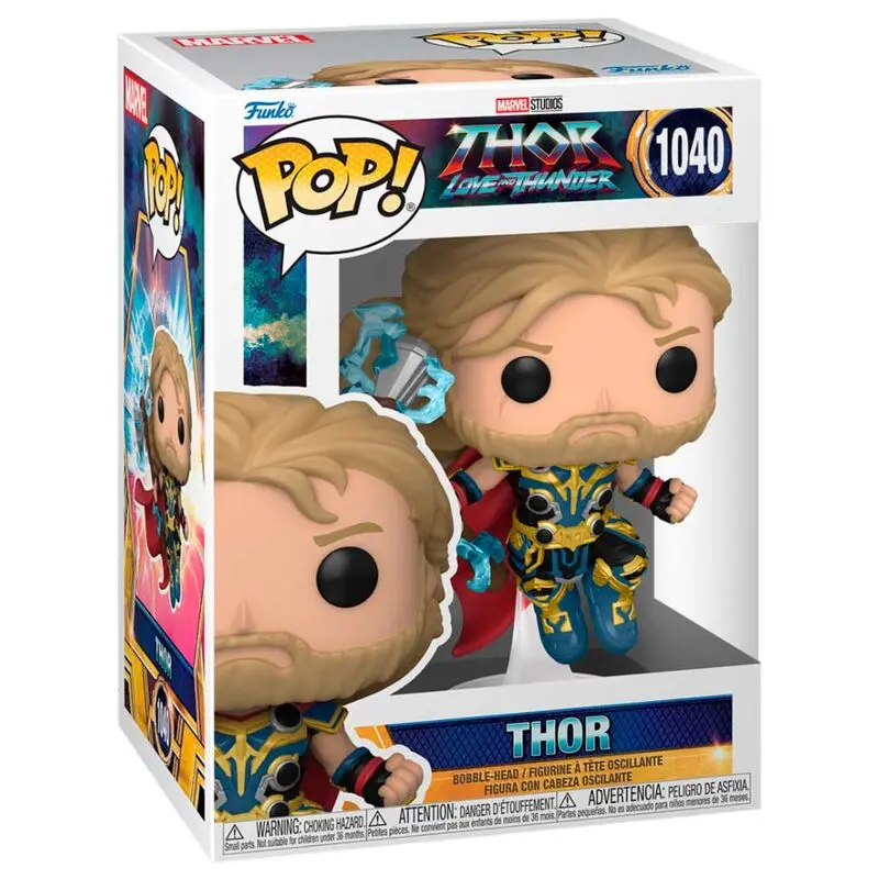 Thor: Love & Thunder POP! Figurina Vinyl Thor 9 cm poza produsului