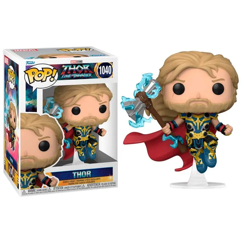 Thor: Love & Thunder POP! Figurina Vinyl Thor 9 cm poza produsului