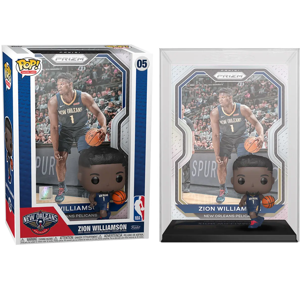 NBA Trading Card POP! Basketball Figurină de vinil Zion Williamson 9 cm poza produsului