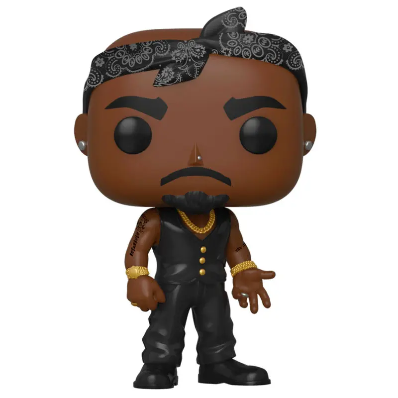 Figurină de vinil Tupac POP! Rocks Tupac 9 cm poza produsului