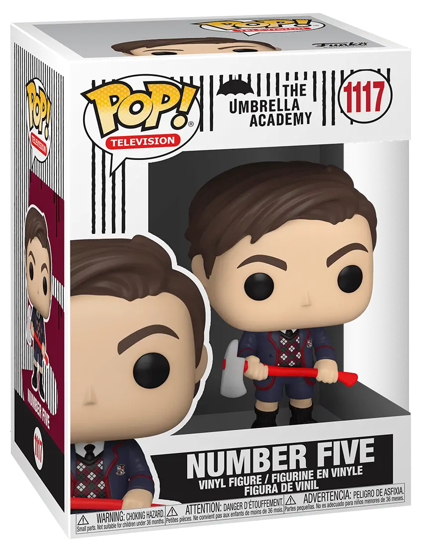 The Umbrella Academy POP! TV Figurina Vinyl Numărul 5 9 cm poza produsului