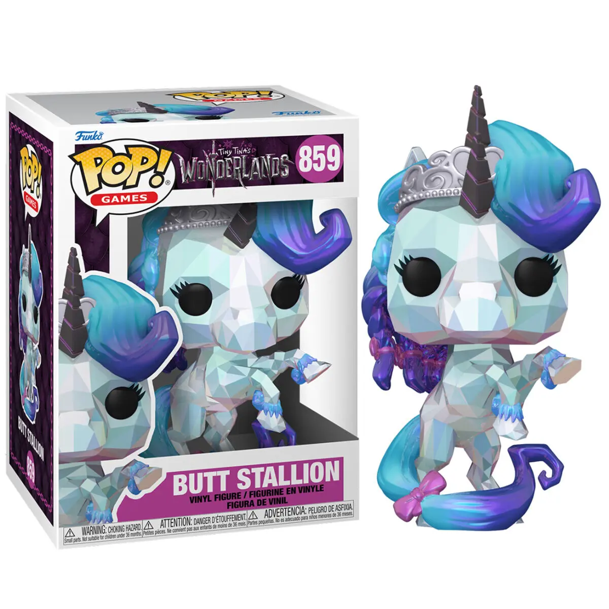 Tiny Tina's Wonderland POP! Games Figurina de vinil Butt Stallion 9 cm poza produsului