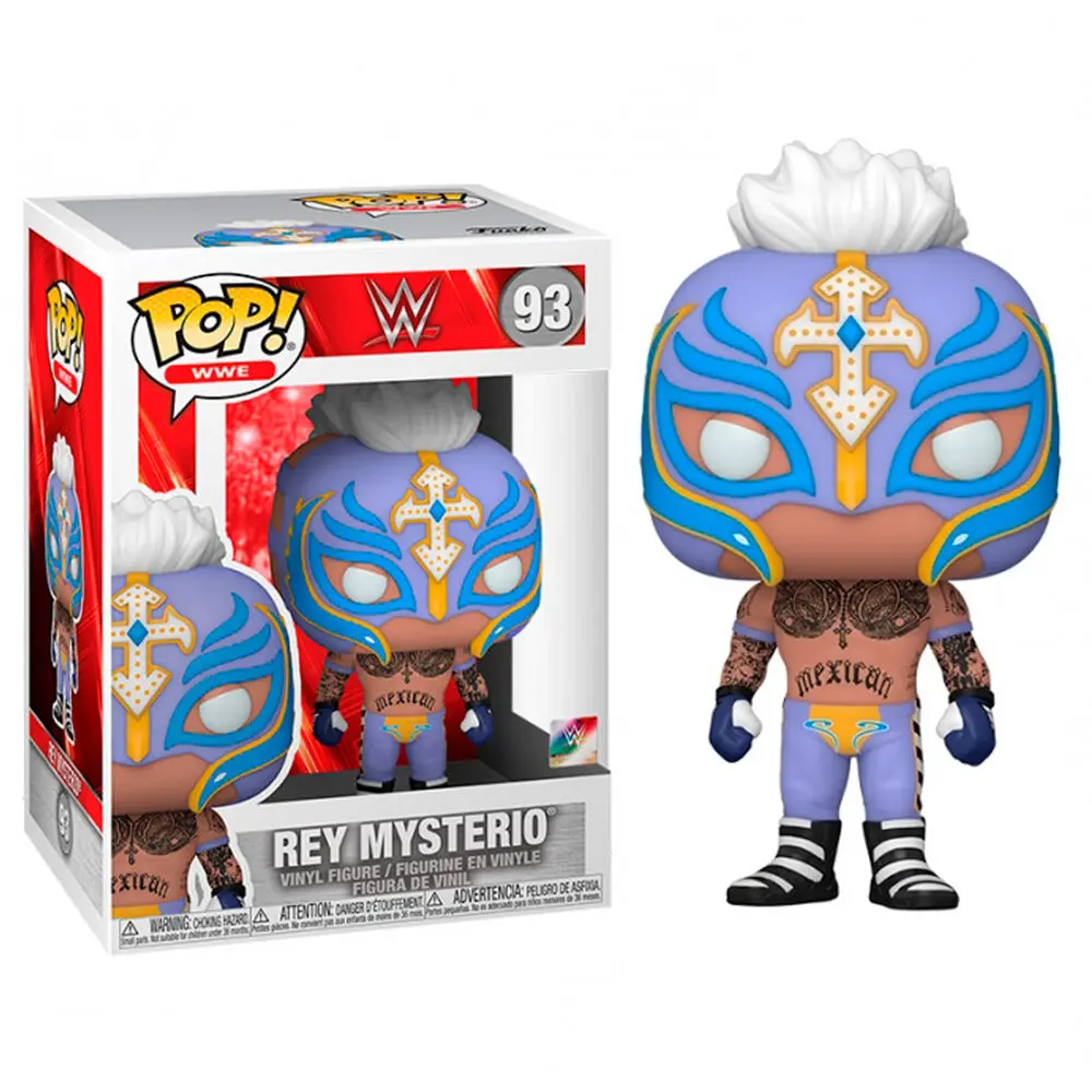 Figurină de vinil WWE POP! Rey Mysterio 9 cm poza produsului