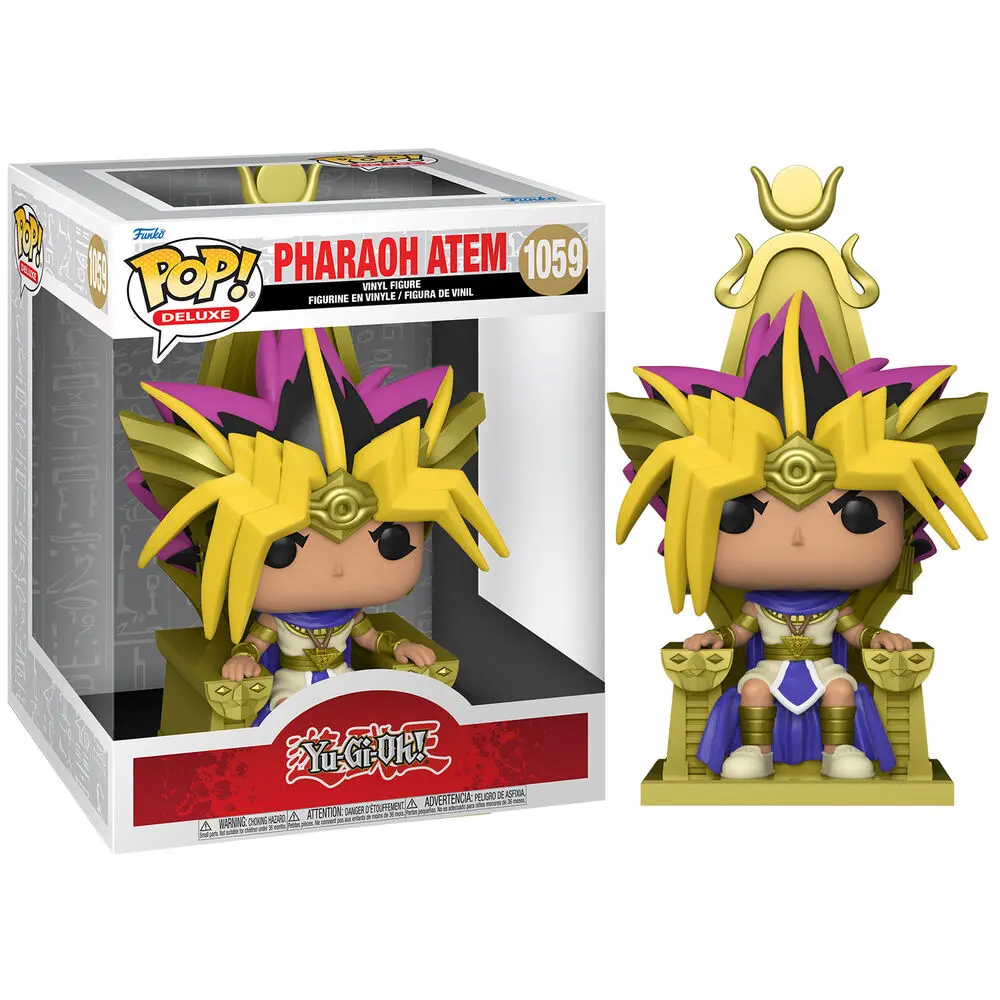 Yu-Gi-Oh! Pop! Figurina de vinil Deluxe Animation Atem Faraon Yugi 9 cm poza produsului