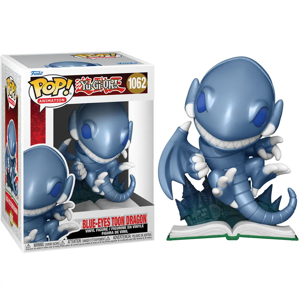 Yu-Gi-Oh! Pop! Animation Figurina din vinil Blue Eyes Toon Dragon 9 cm poza produsului