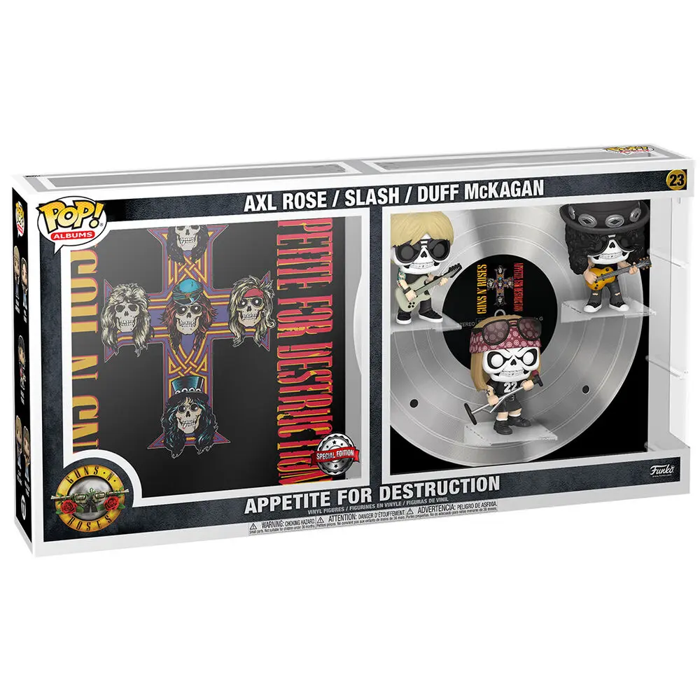 Guns n Roses POP! Albume Figurina Vinil Set 3 piese Appetite For Destruction 9 cm poza produsului