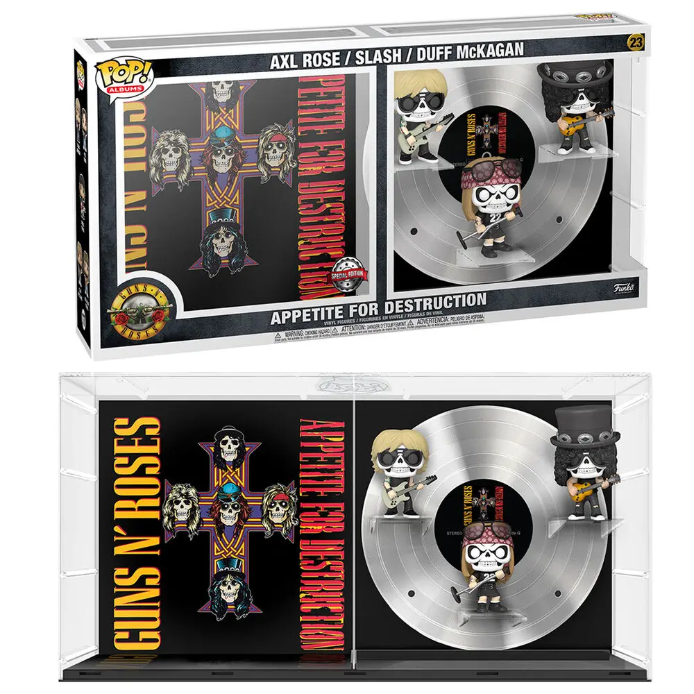 Guns n Roses POP! Albume Figurina Vinil Set 3 piese Appetite For Destruction 9 cm poza produsului