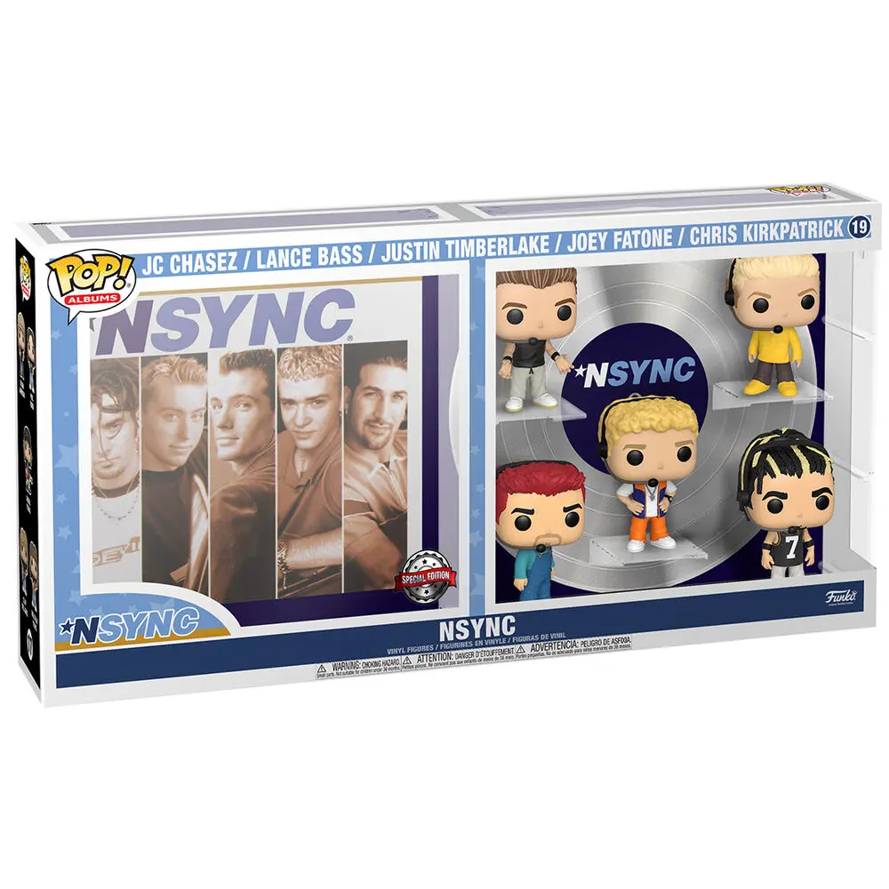 NSYNC POP! Albume Figurina Vinil Set 5 NSYNC 9 cm poza produsului