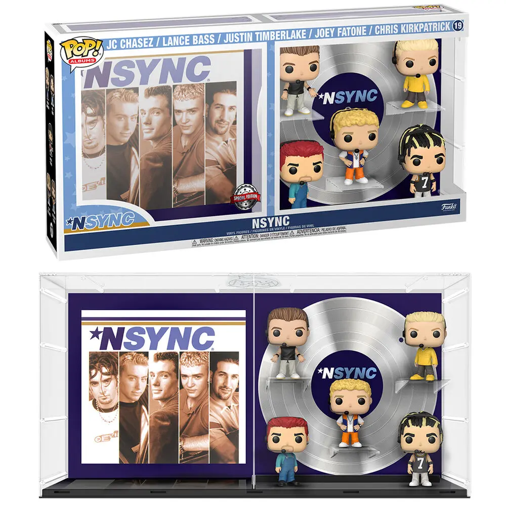 NSYNC POP! Albume Figurina Vinil Set 5 NSYNC 9 cm poza produsului