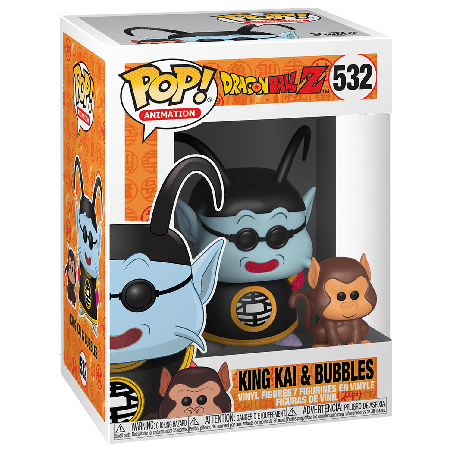 POP figurina Dragon Ball Z King Kai & Bubbles poza produsului