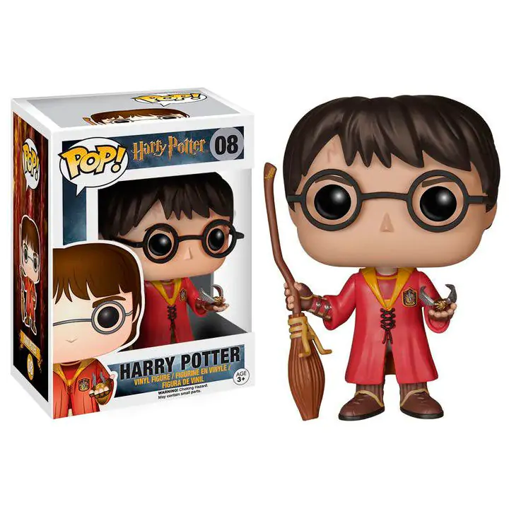 Harry Potter POP! Movies Figurina Vinyl Harry Potter Quidditch 9 cm poza produsului