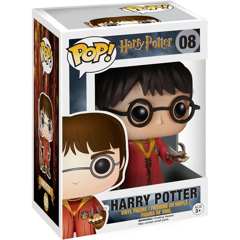 Harry Potter POP! Movies Figurina Vinyl Harry Potter Quidditch 9 cm poza produsului
