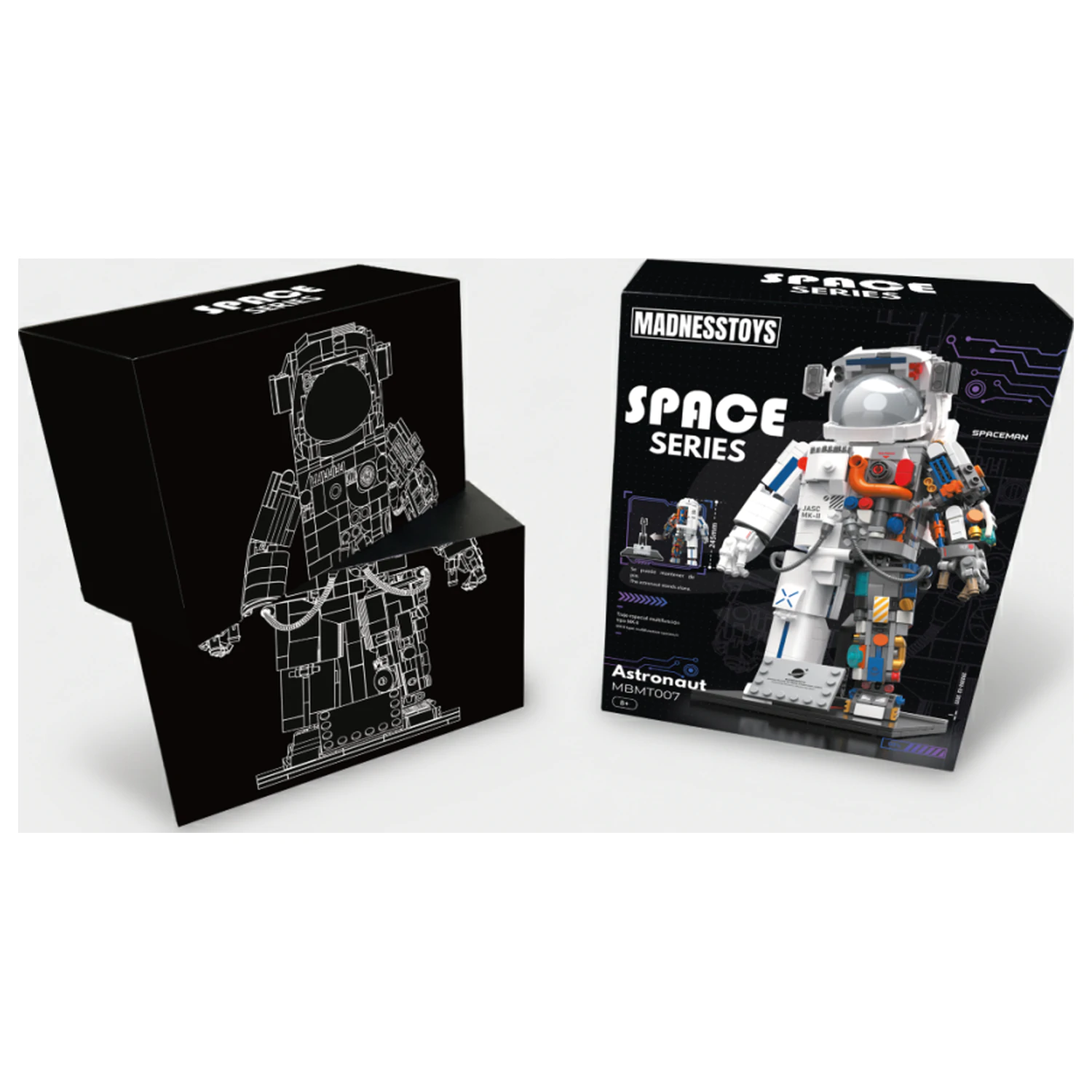 POP SERIES Construction Kit Astronaut 900 piese poza produsului
