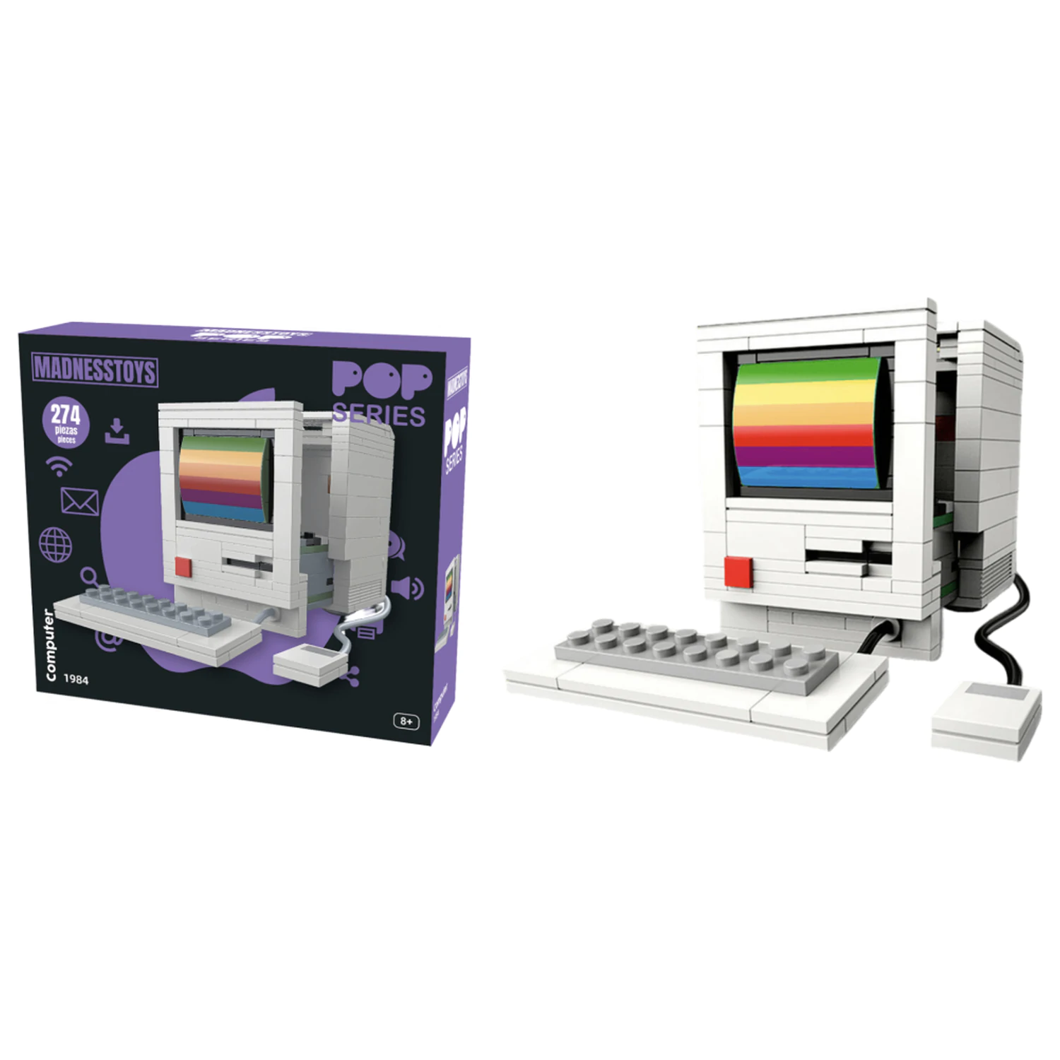 POP! Series Construction Kit 1984 Computer 274 piese poza produsului