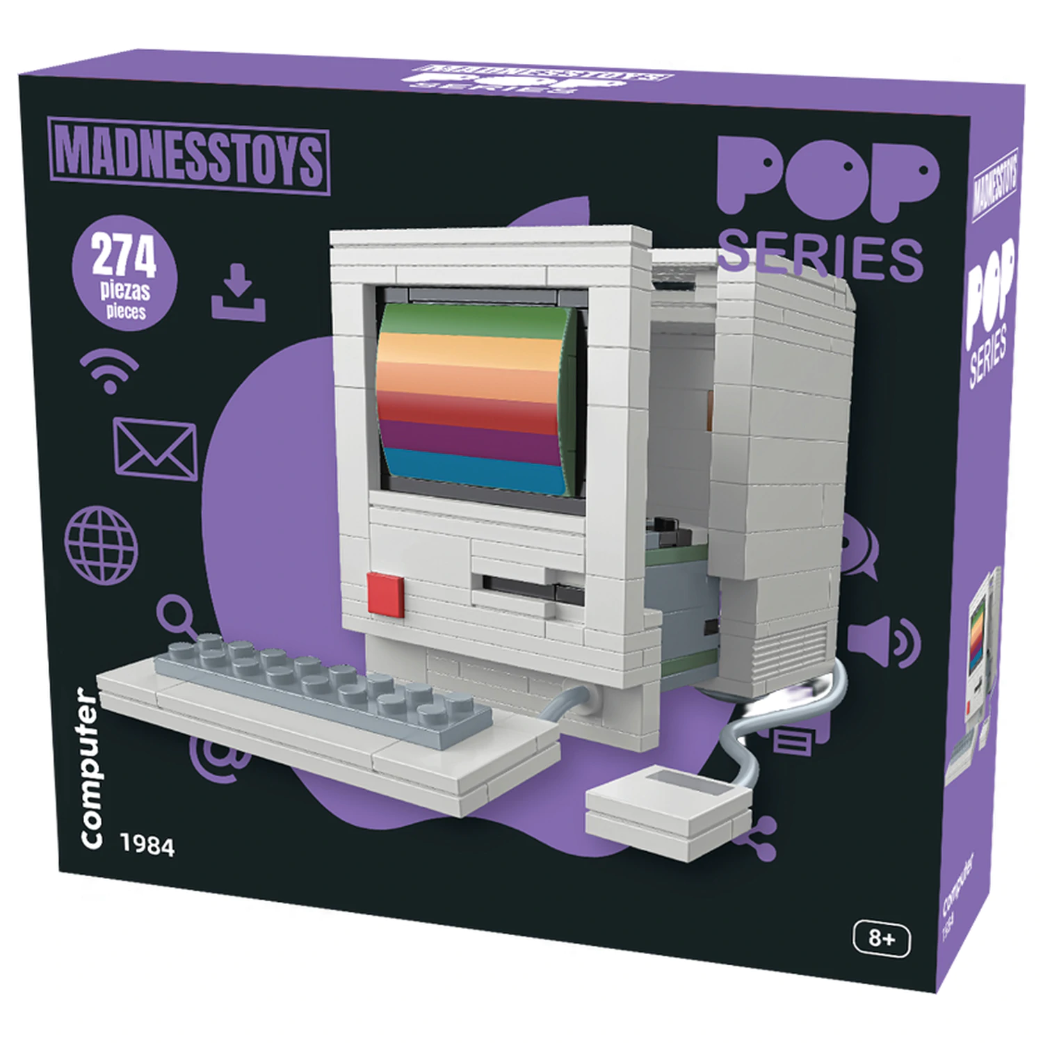 POP! Series Construction Kit 1984 Computer 274 piese poza produsului