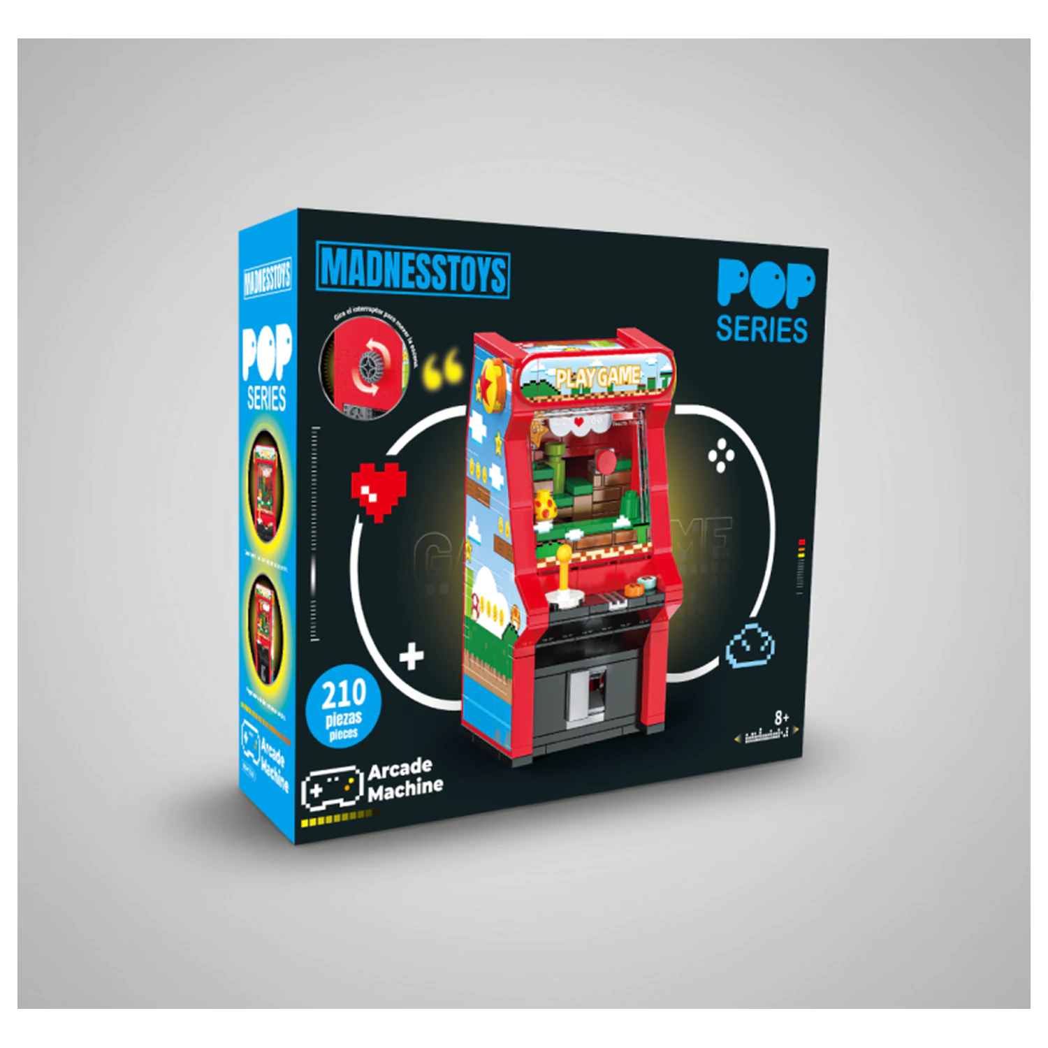 POP Series Construction Kit Arcade Machine 210 bucăți poza produsului