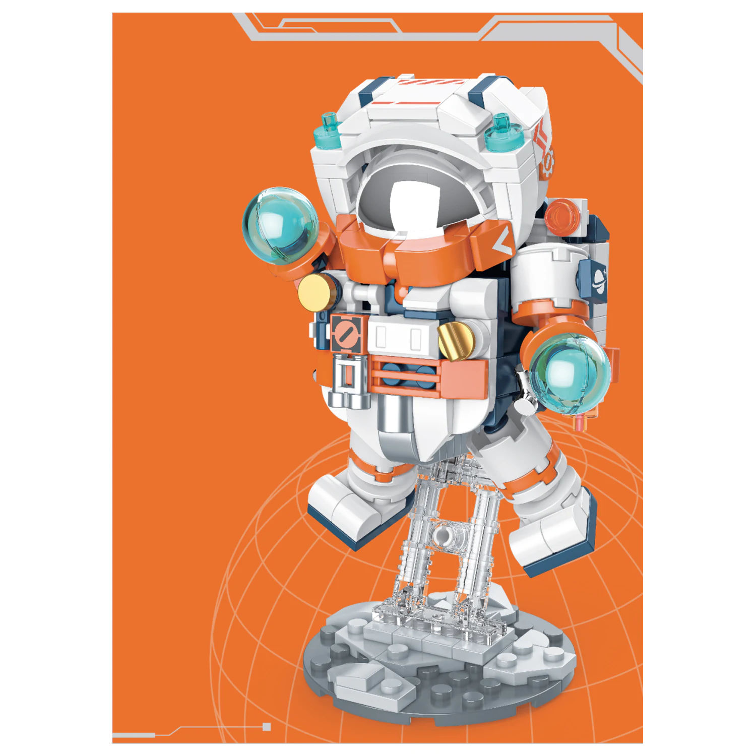 POP Series Kit de constructie Interstellar Astronaut 302 piese poza produsului