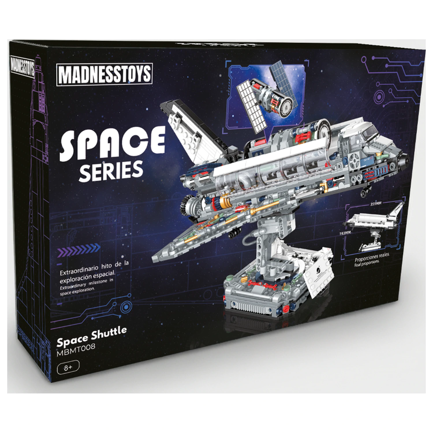 POP SERIES Construction Kit Space Shuttle 950 buc poza produsului
