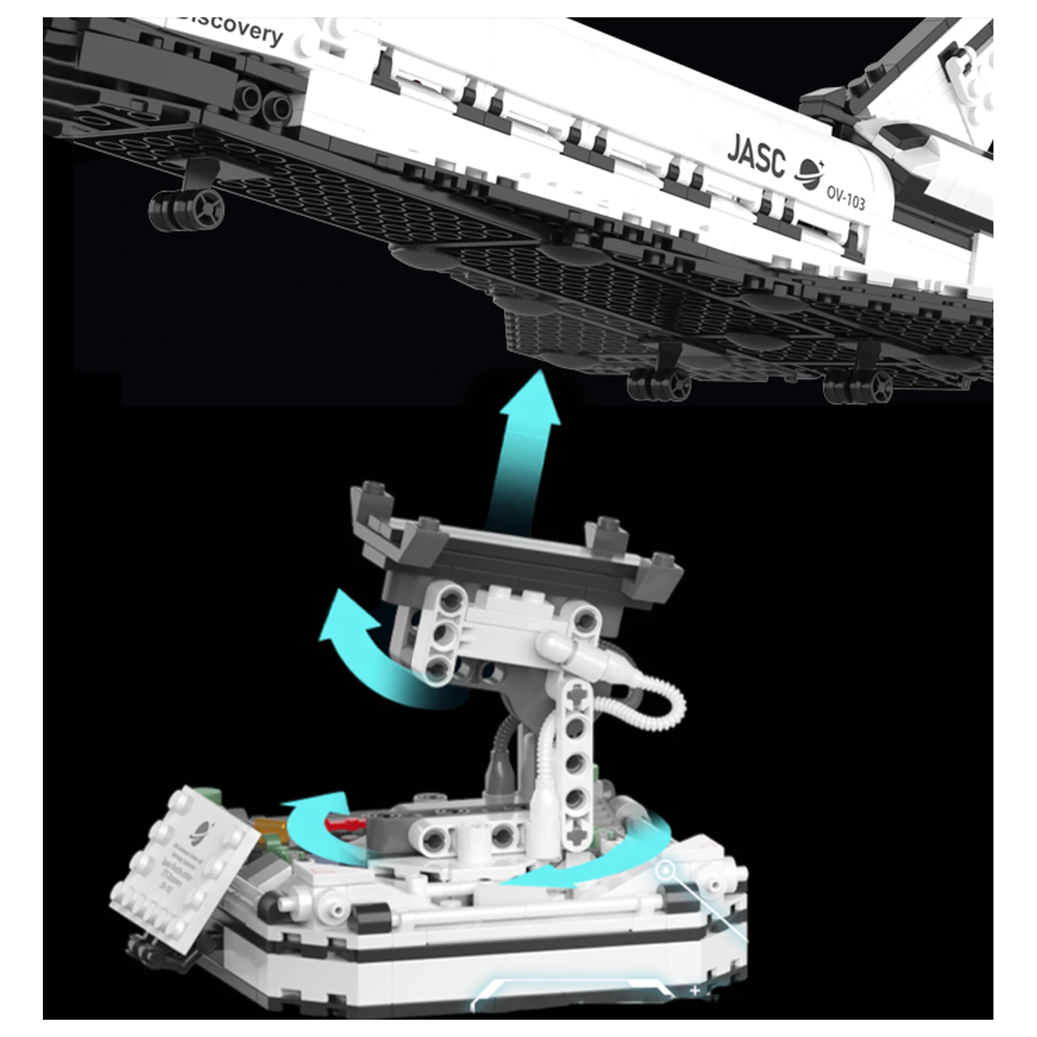 POP SERIES Construction Kit Space Shuttle 950 buc poza produsului