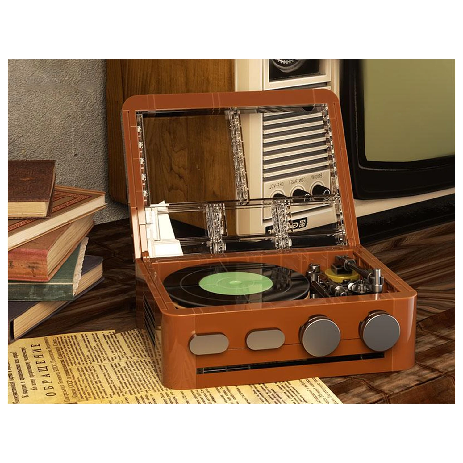 POP! Series Construction Kit Pick-up vinil 217 piese poza produsului