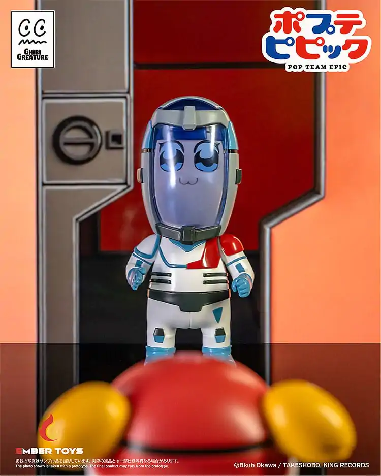 Pop Team Epic Vinyl Figures Set 2 figurine Chibi Creature Popuko & Pipimi Spacesuit Ver. poza produsului