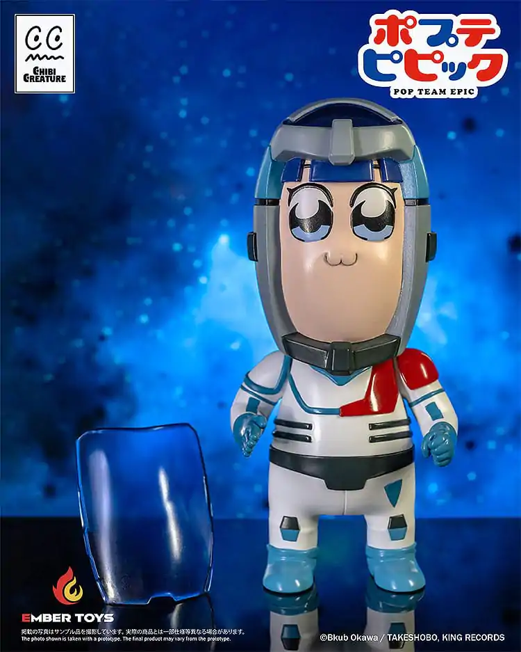 Pop Team Epic Vinyl Figures Set 2 figurine Chibi Creature Popuko & Pipimi Spacesuit Ver. poza produsului
