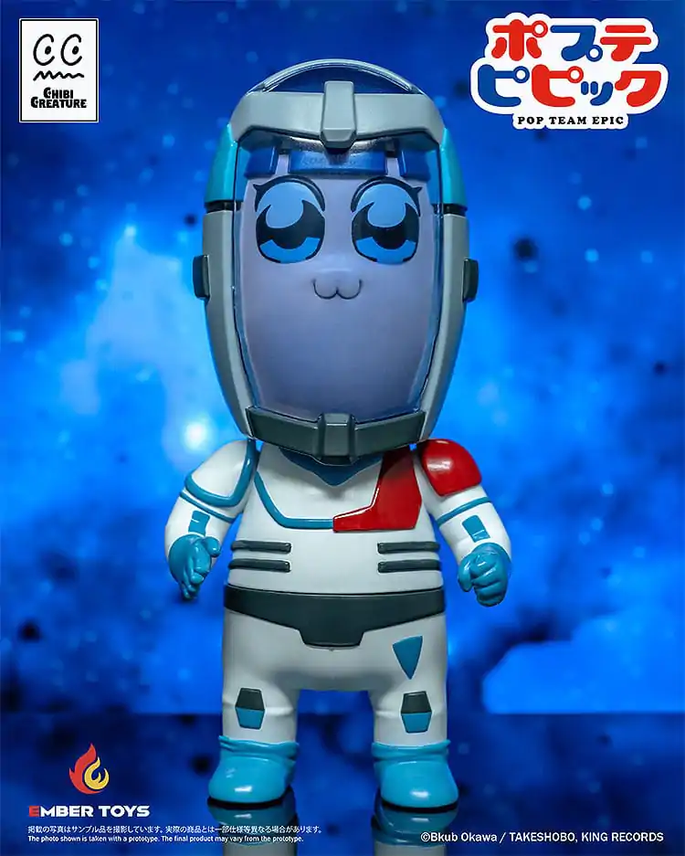 Pop Team Epic Vinyl Figures Set 2 figurine Chibi Creature Popuko & Pipimi Spacesuit Ver. poza produsului