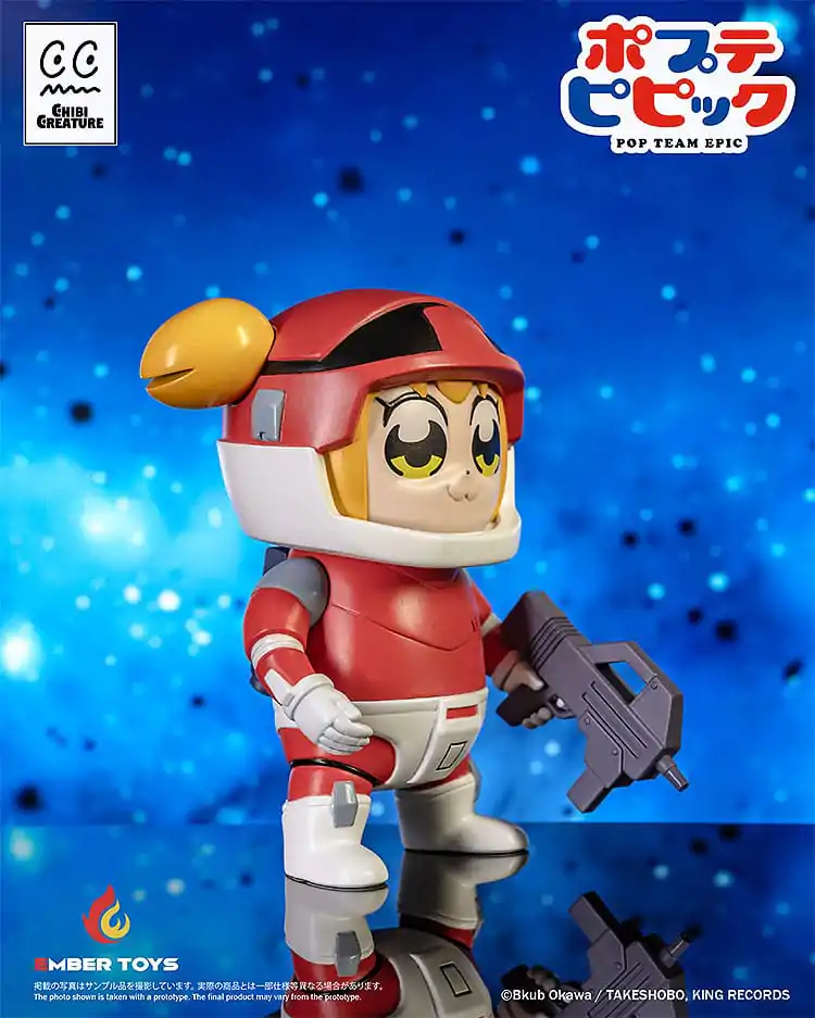 Pop Team Epic Vinyl Figures Set 2 figurine Chibi Creature Popuko & Pipimi Spacesuit Ver. poza produsului