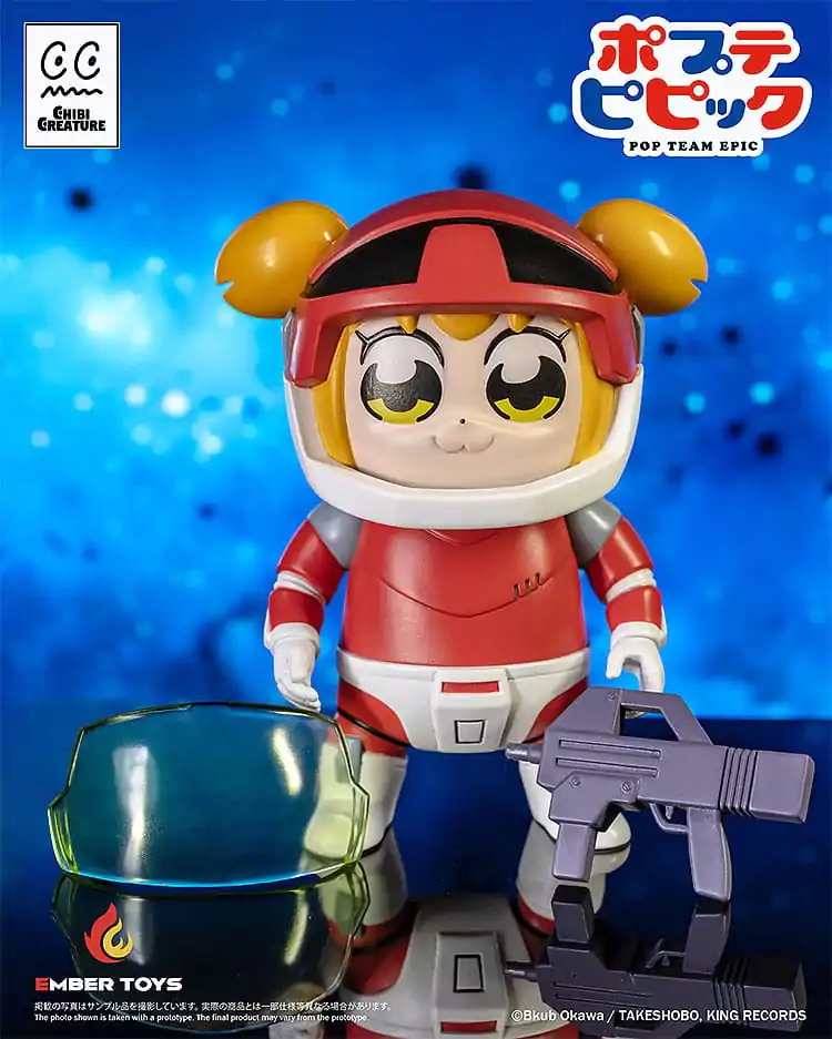 Pop Team Epic Vinyl Figures Set 2 figurine Chibi Creature Popuko & Pipimi Spacesuit Ver. poza produsului
