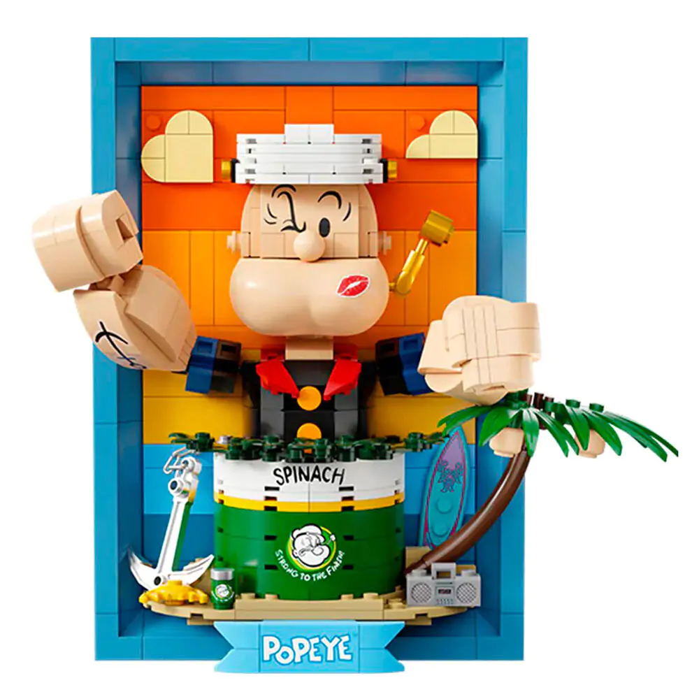 Set de construcție Popeye 416 piese poza produsului