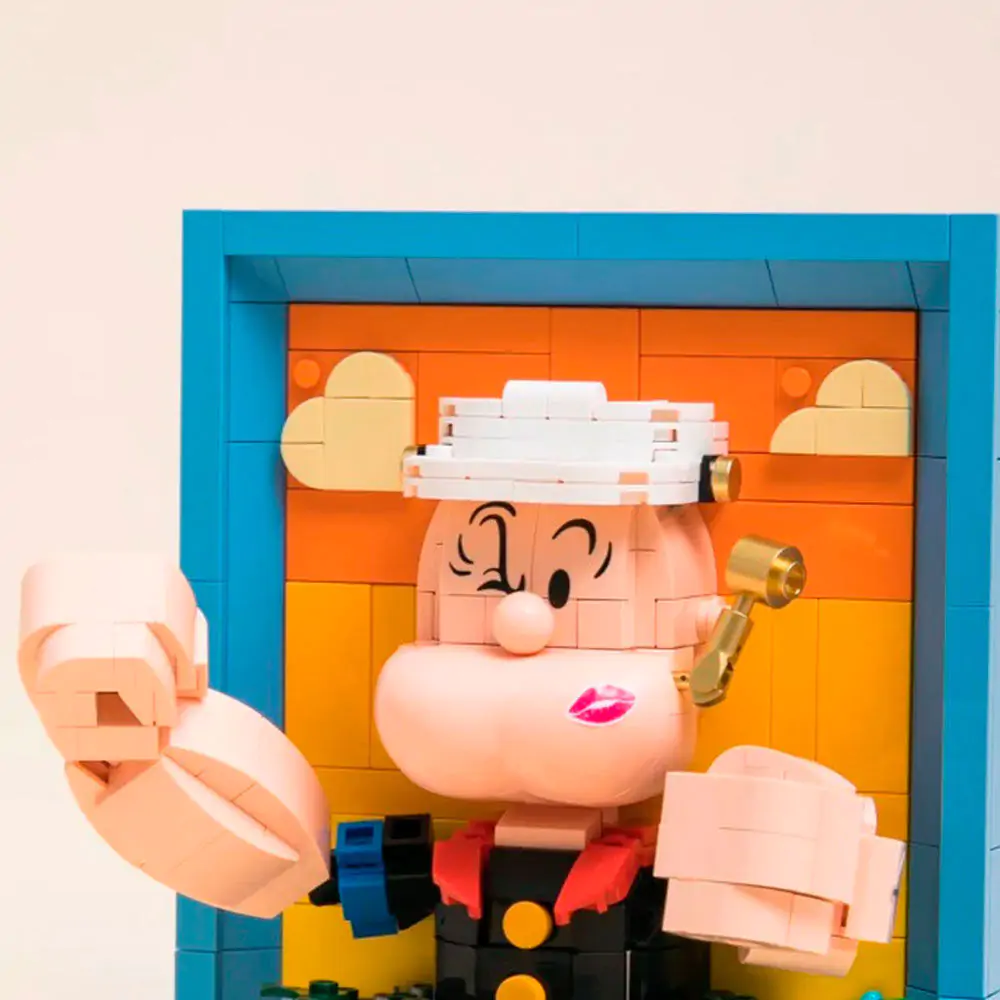 Set de construcție Popeye 416 piese poza produsului