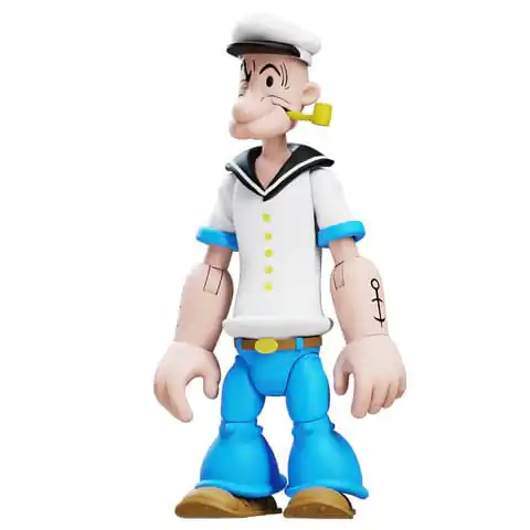 Figurină de Acțiune Popeye Wave 03 Popeye 1st Appearance Cămașă Albă poza produsului