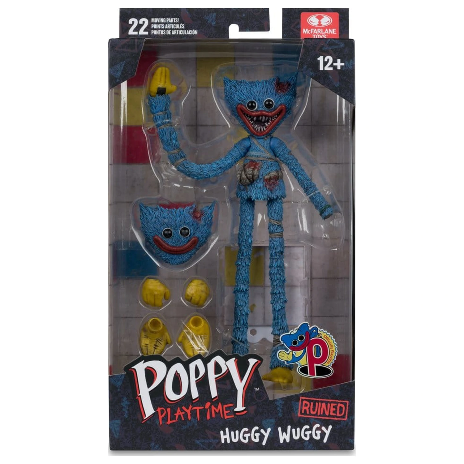 Poppy Playtime figurina de actiune Huggy Wuggy Ruined 19 cm poza produsului