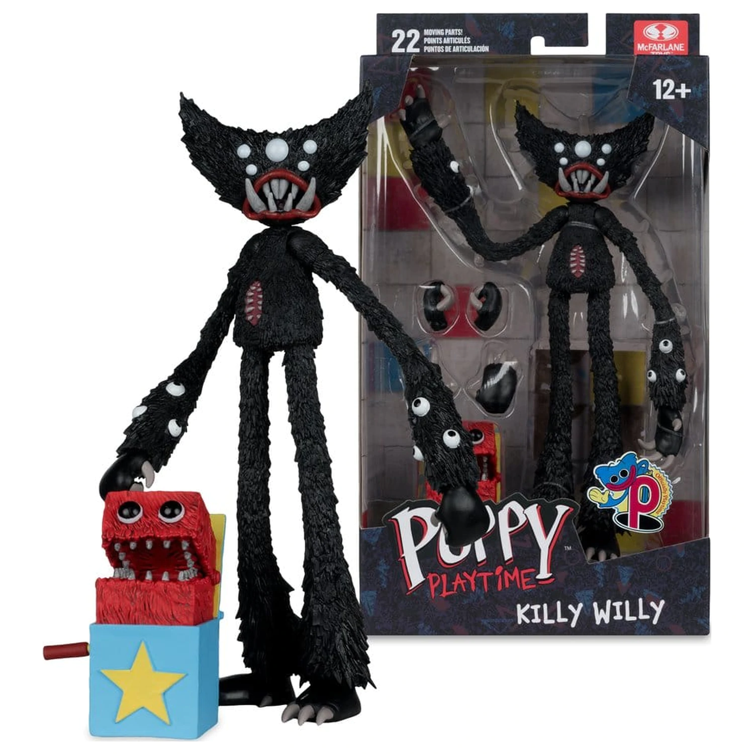 Poppy Playtime Figurina de actiune Killy Willy 19 cm poza produsului