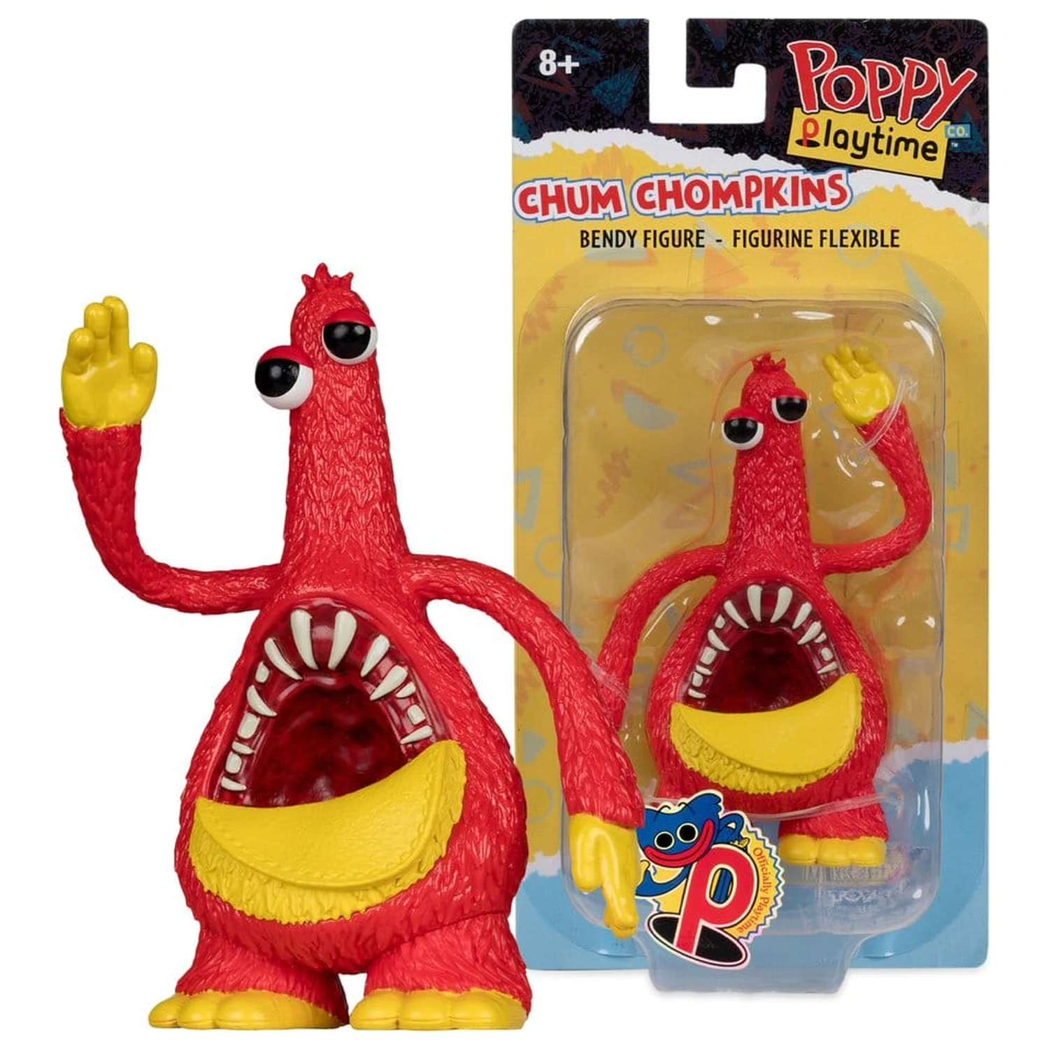 Figurina de actiune articulata Poppy Playtime Chum Chompkins 11 cm poza produsului