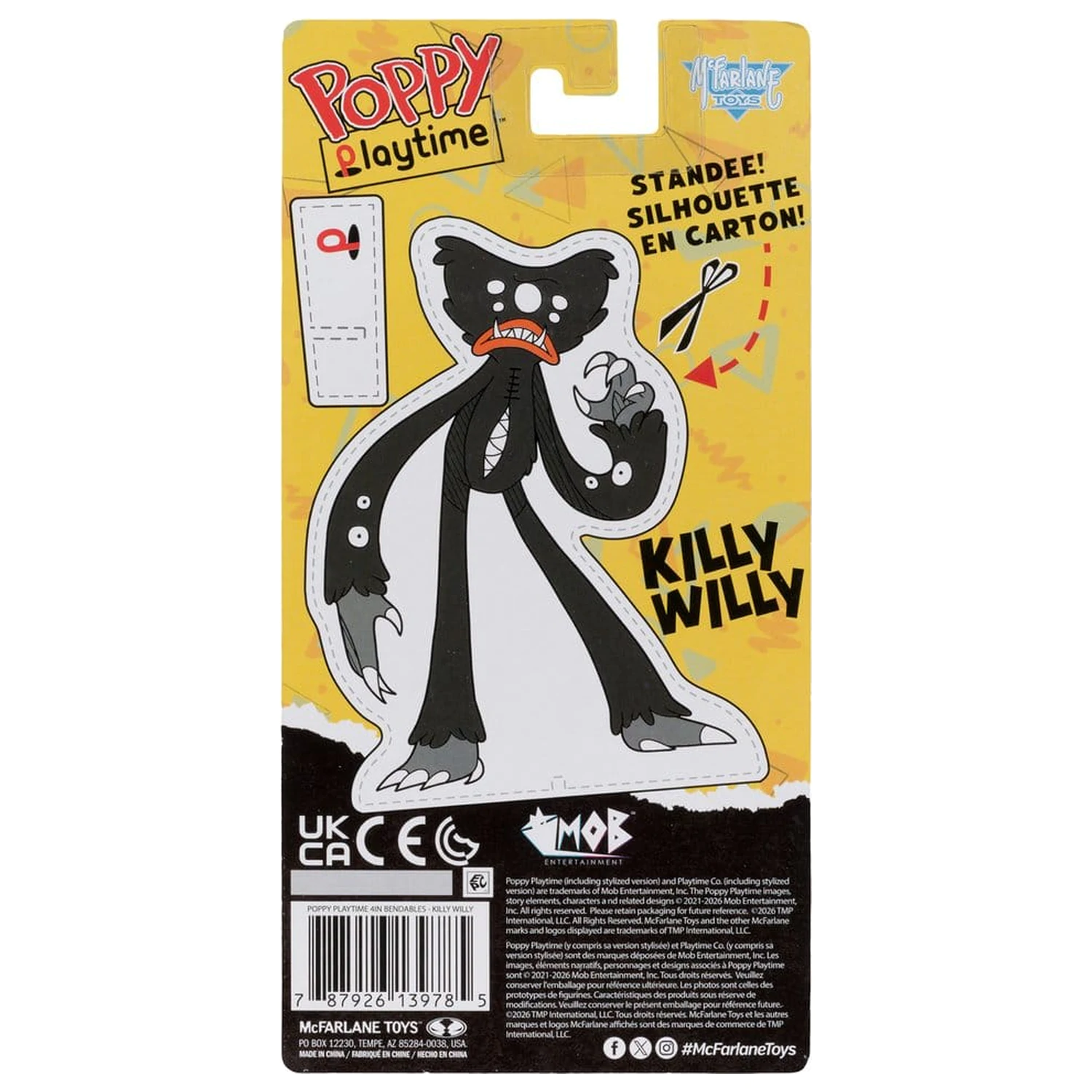 Poppy Playtime Bendables Figurina flexibila Killy Willy 11 cm poza produsului
