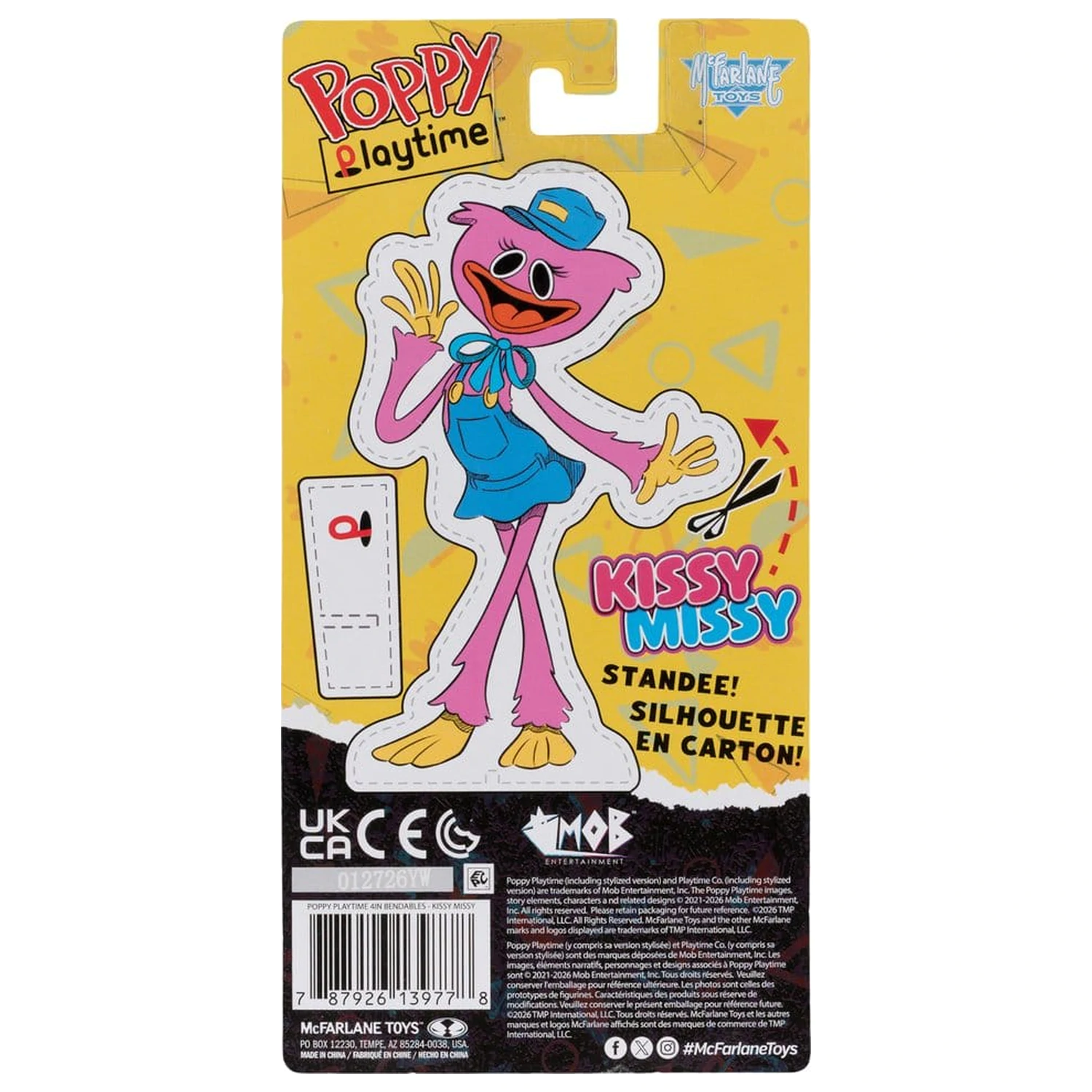Poppy Playtime Bendables Figurina flexibila Kissy Missy 11 cm poza produsului