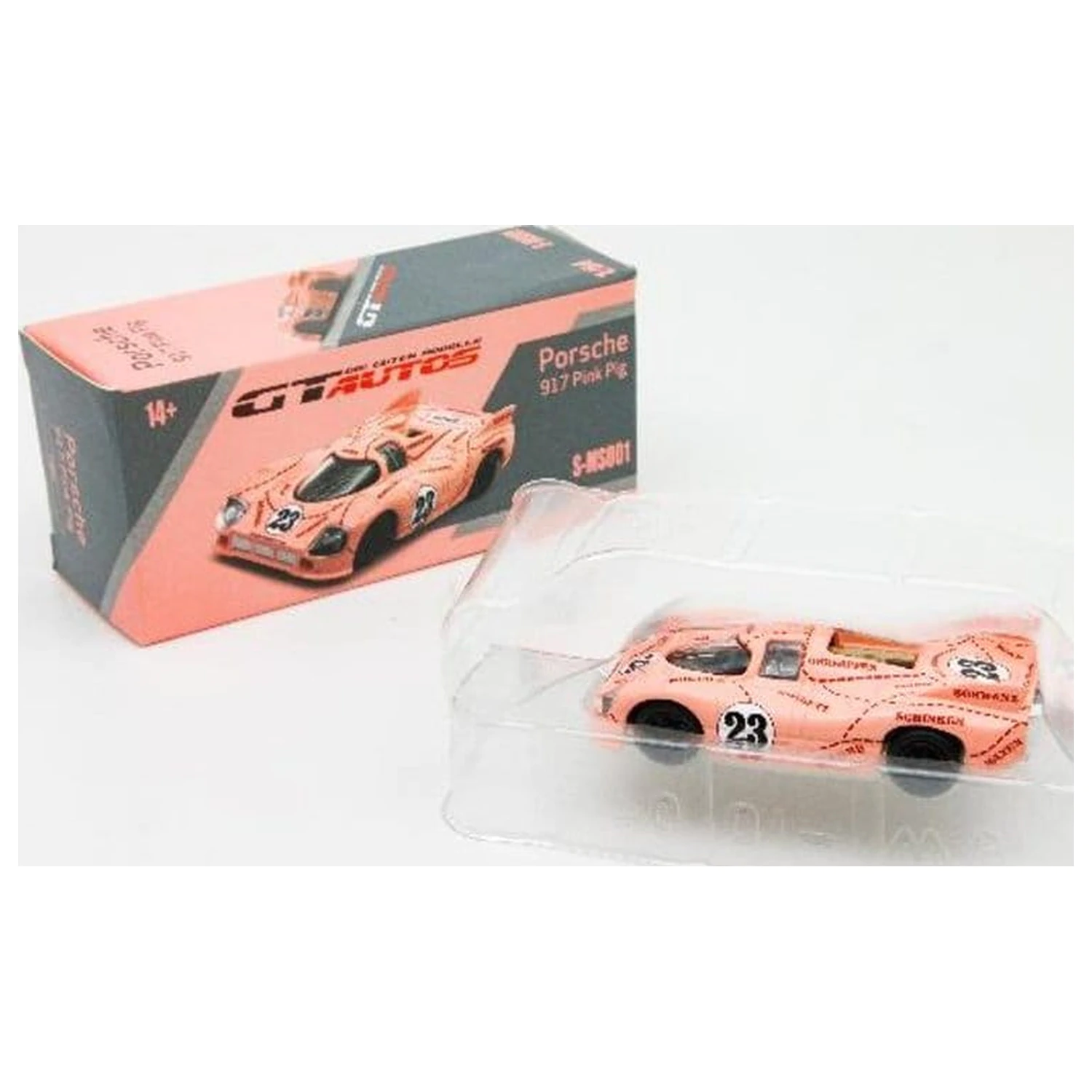Porsche Diecast model 1/64 917/20 Pink Pig 7 cm poza produsului