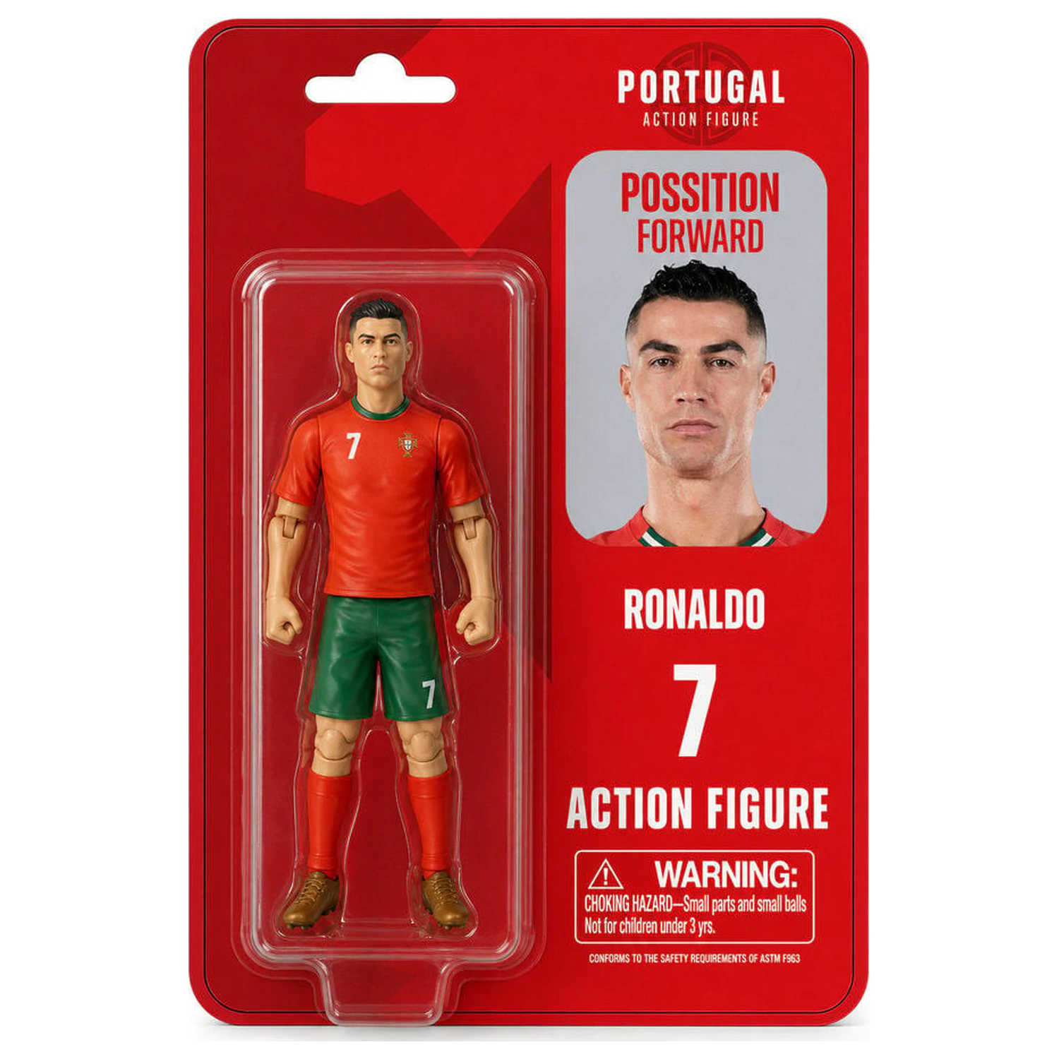 Portugal Cristiano Action figure 10cm poza produsului