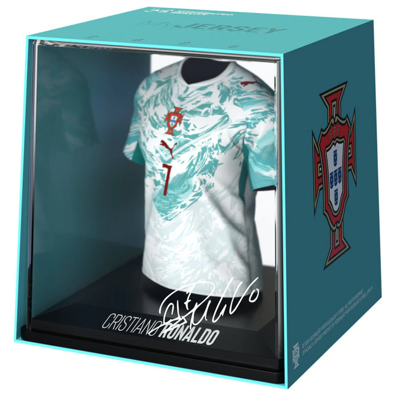 Portugal Cristiano Ronaldo mini tricou figurina poza produsului