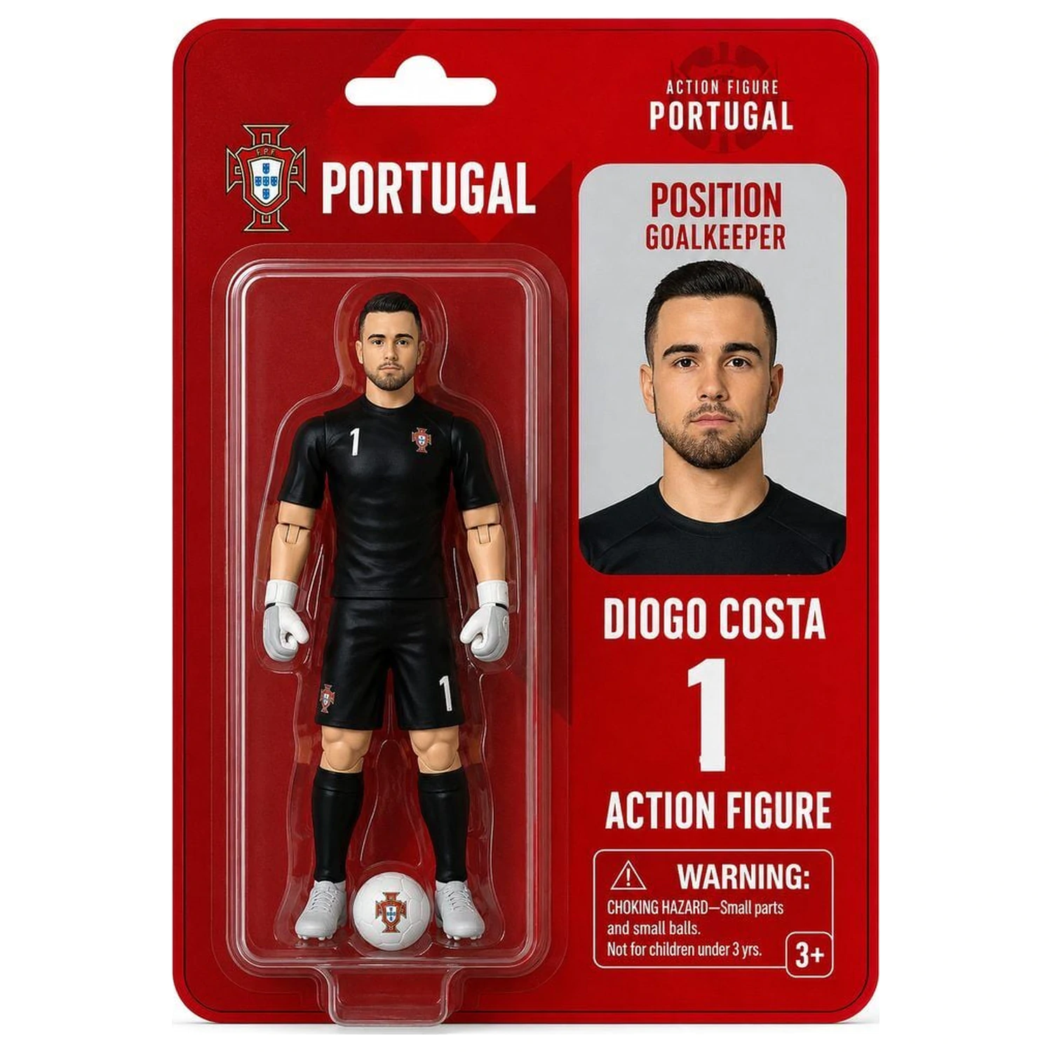 Portugal Diogo Costa figurina de actiune 10cm poza produsului