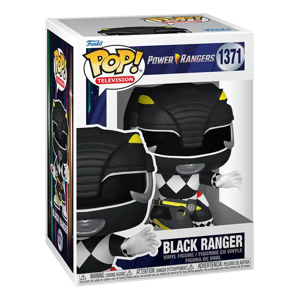 Power Rangers 30th POP! TV figurină vinil Black Ranger 9 cm poza produsului