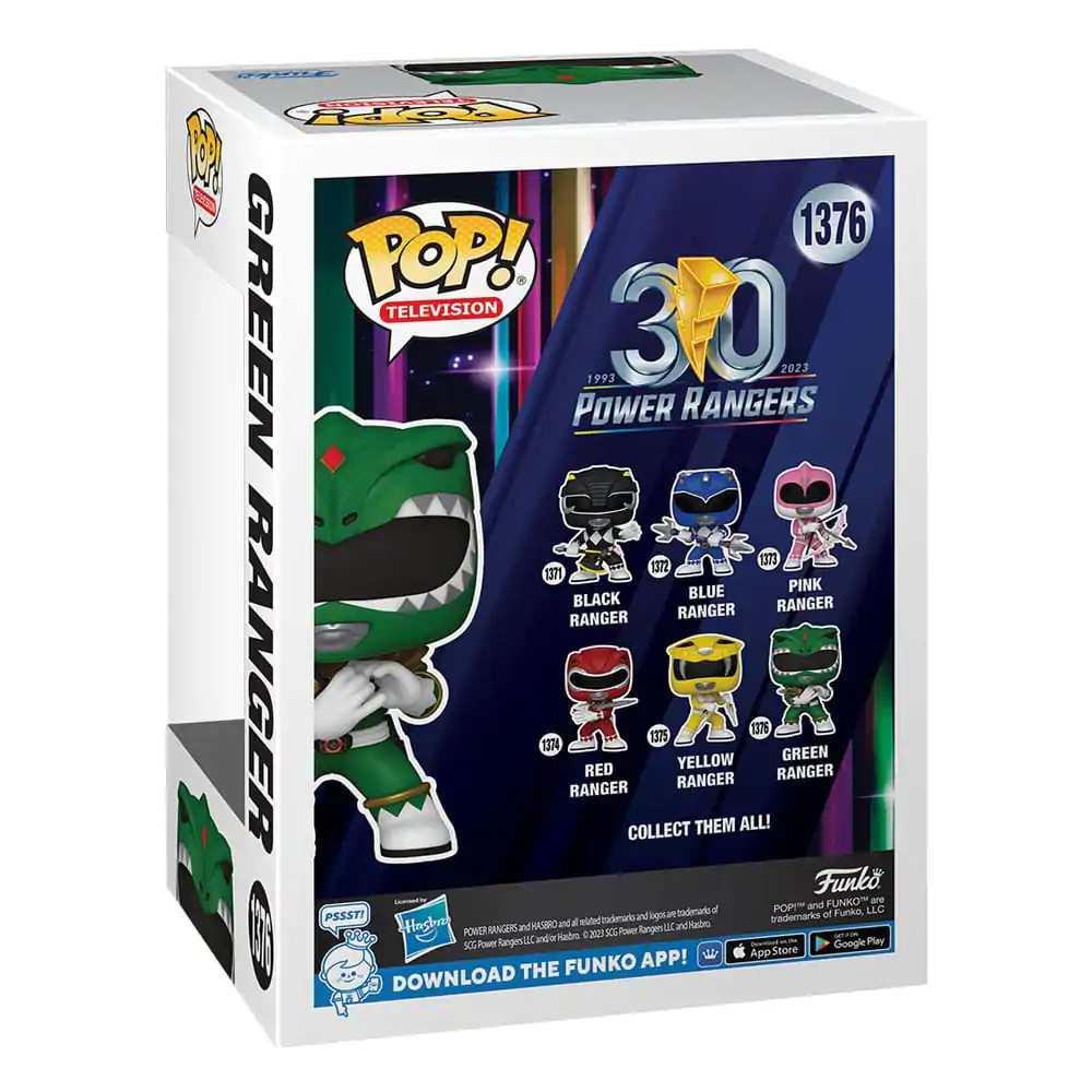 Power Rangers 30th POP! TV Figurina Vinil Green Ranger 9 cm poza produsului