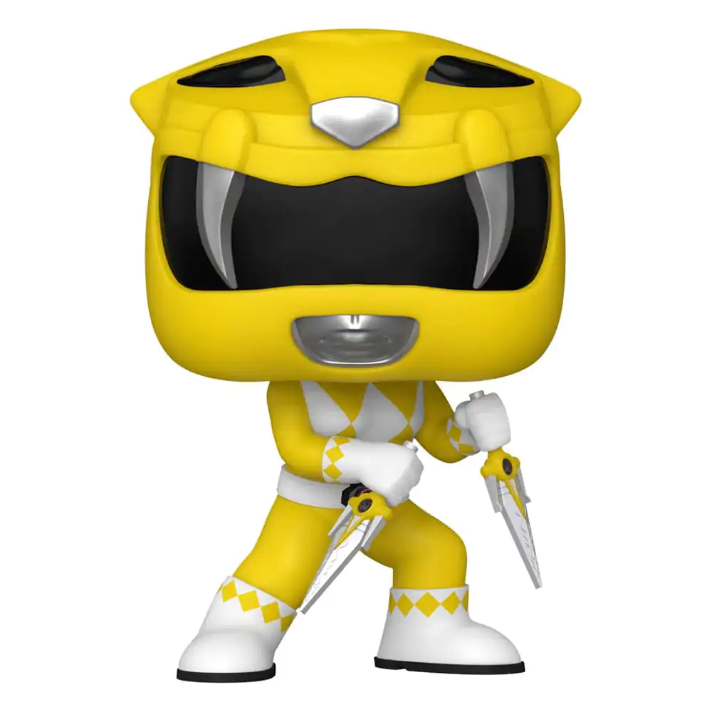 Power Rangers 30th POP! TV Figurina Vinil Yellow Ranger 9 cm poza produsului