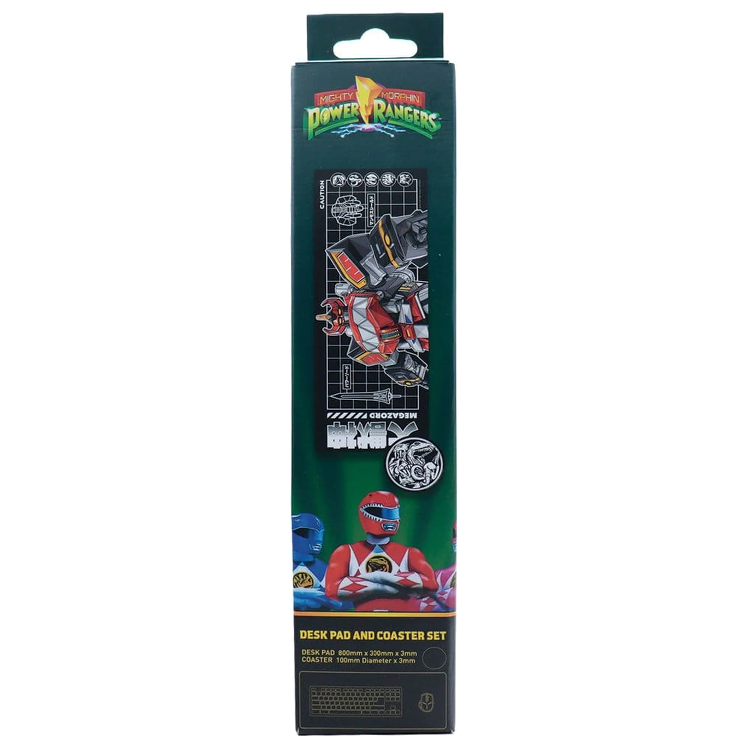 Power Rangers Set de pad de birou si suport de pahar poza produsului